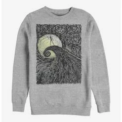 Flash Sale 🎁 Disney The Nightmare Before Christmas Spiral Hill Crew Sweatshirt 🧨