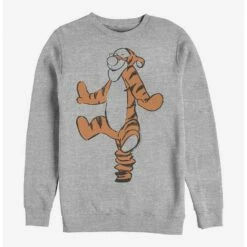 Discount ❤️ Disney Winnie The Pooh Basic Sketch Tigger Crew Sweatshirt 😍