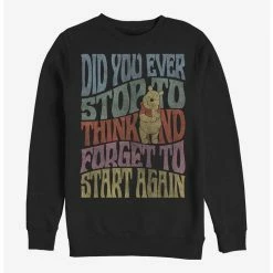 Top 10 🌟 Disney Winnie The Pooh Did You Ever Crew Sweatshirt 🌟