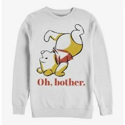 Best Pirce 🔥 Disney Winnie The Pooh Oh, Bother Crew Sweatshirt ⌛