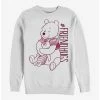 Coupon ✨ Disney Winnie The Pooh Piglet Pooh Hugs Crew Sweatshirt 😉