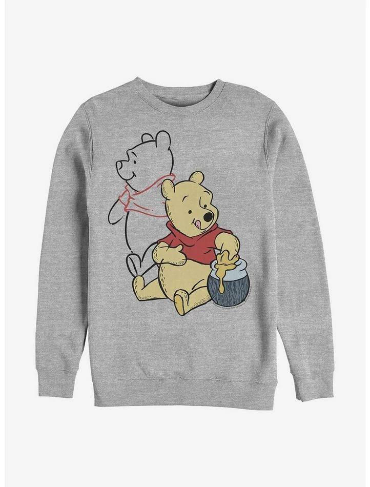 Best Pirce π Disney Winnie The Pooh Line Art Crew Sweatshirt π 1 Best Pirce π Disney Winnie The Pooh Line Art Crew Sweatshirt π