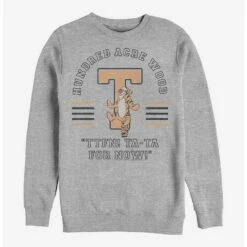 New 😍 Disney Winnie The Pooh Tigger Collegiate Crew Sweatshirt 🧨