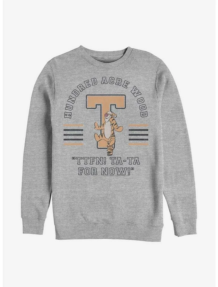 New π Disney Winnie The Pooh Tigger Collegiate Crew Sweatshirt 𧨠1 New π Disney Winnie The Pooh Tigger Collegiate Crew Sweatshirt π§¨