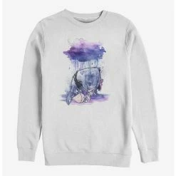 Best Pirce ✨ Disney Winnie The Pooh Watercolor Eeyore Crew Sweatshirt ⌛