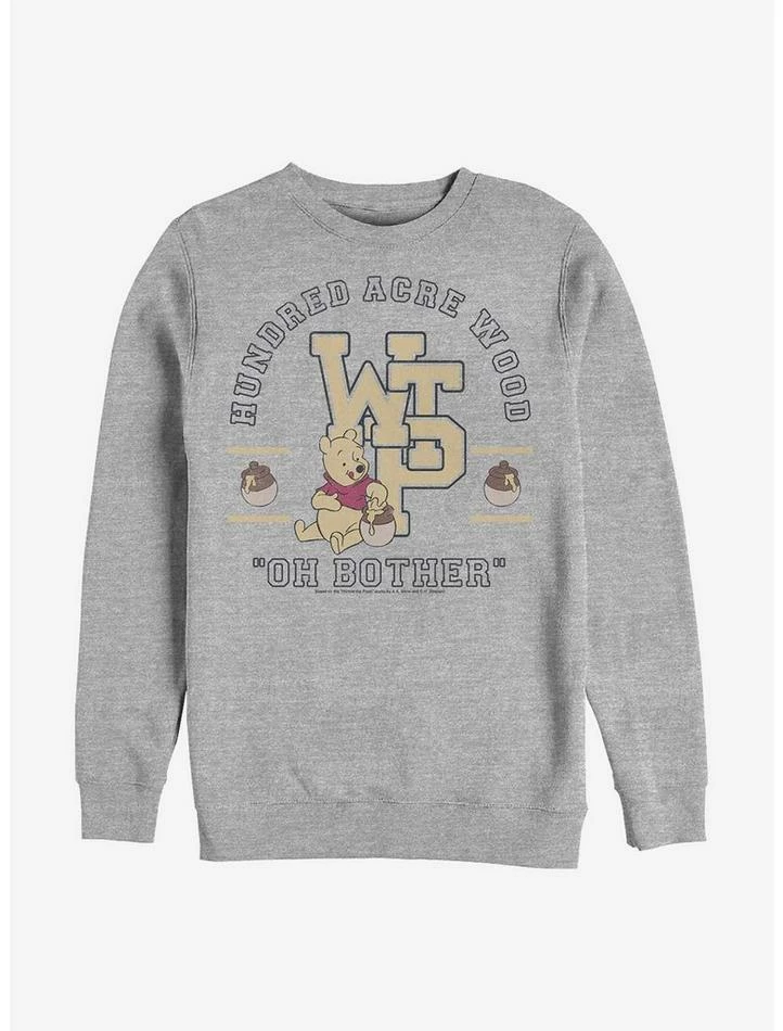 Promo ✔️ Disney Winnie The Pooh Collegiate Crew Sweatshirt 🔔 1 Promo ✔️ Disney Winnie The Pooh Collegiate Crew Sweatshirt 🔔