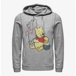 Cheapest 🔥 Disney Winnie The Pooh Line Art Hoodie 🤩