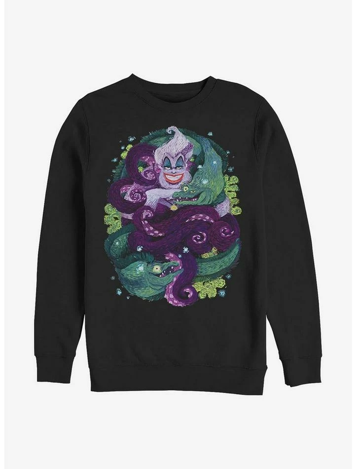 Hot Sale ⭐ Disney The Little Mermaid Starry Seas Crew Sweatshirt 🔥 1 Hot Sale ⭐ Disney The Little Mermaid Starry Seas Crew Sweatshirt 🔥