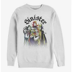 Budget ❤️ Disney Villains Sinister Crew Sweatshirt ✔️