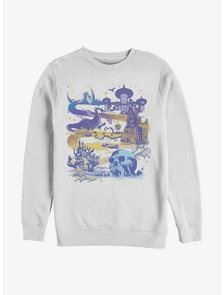Outlet ๐ฏ Disney Villains Villains Map Crew Sweatshirt ๐งจ 1 Outlet ๐ฏ Disney Villains Villains Map Crew Sweatshirt ๐งจ