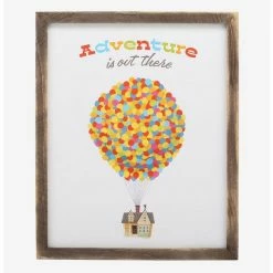 Best reviews of ✨ Disney Pixar Up Adventure Is Out There Up Framed Wood Wall Decor 🎁