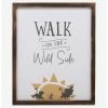 Cheap ⭐ Disney The Lion King Walk On The Wild Side Framed Wood Wall Decor 👏