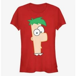Hot Sale 😉 Disney Phineas And Ferb Large Ferb Girls T-Shirt ⭐