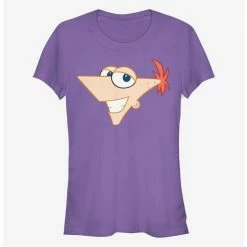 Best deal 💯 Disney Phineas And Ferb Large Phineas 🧨 Girls T-Shirt ⌛