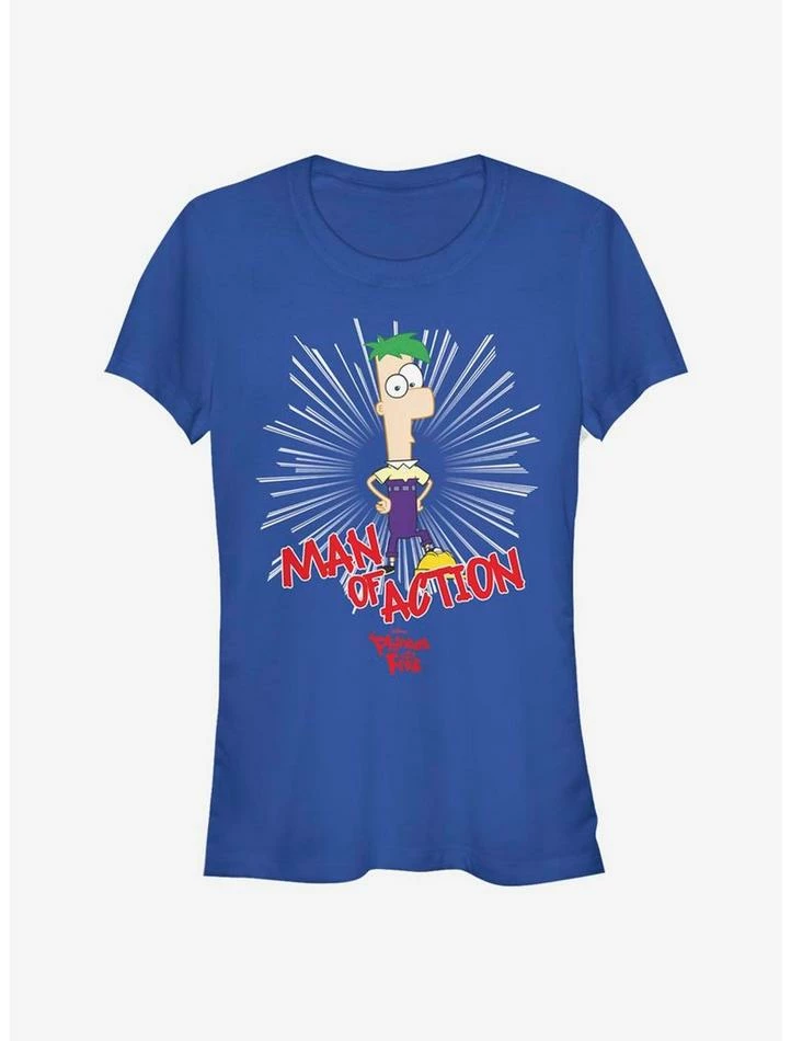 Deals 🛒 Disney Phineas And Ferb Man Of Action Girls T-Shirt 😉 1 Deals 🛒 Disney Phineas And Ferb Man Of Action Girls T-Shirt 😉