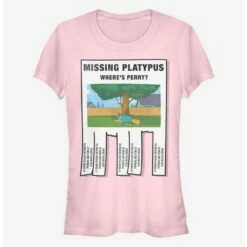 Top 10 🤩 Disney Phineas And Ferb Missing Platypus ✨ Girls T-Shirt ✔️