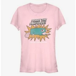 Best Sale ❤️ Disney Phineas And Ferb Perry The Platypus 🌟 Girls T-Shirt 🔔