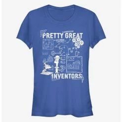 Deals 💯 Disney Phineas And Ferb Really Great Inventors Girls T-Shirt 🥰