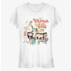 Wholesale 😍 Disney Phineas And Ferb The Group Girls T-Shirt 🔥