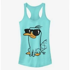 Hot Sale 🛒 Disney Phineas And Ferb Cool Perry 🤩 Girls Tank ⌛