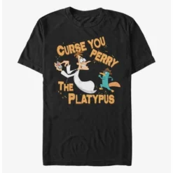 Best Sale ⌛ Disney Phineas And Ferb Curse You T-Shirt ⌛