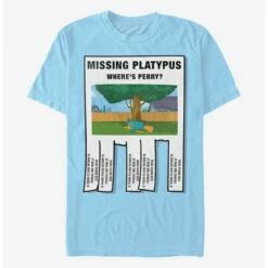 Wholesale 🛒 Disney Phineas And Ferb Missing Platypus T-Shirt 🤩
