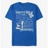 Promo ⌛ Disney Phineas And Ferb Really Great Inventors T-Shirt 👏