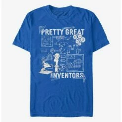 Promo ⌛ Disney Phineas And Ferb Really Great Inventors T-Shirt 👏