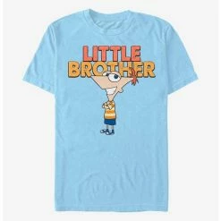 Deals ⌛ Disney Phineas And Ferb The Little Brother T-Shirt 🎉