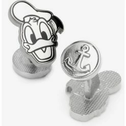 New 🔔 Disney Donald Duck Face Cufflinks 🔥