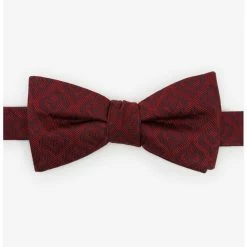 Cheap 🔥 Disney Mickey Mouse Holiday Maroon Bow Tie ⭐
