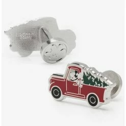 Flash Sale 🛒 Disney Mickey Mouse Holiday Truck Cufflinks ❤️