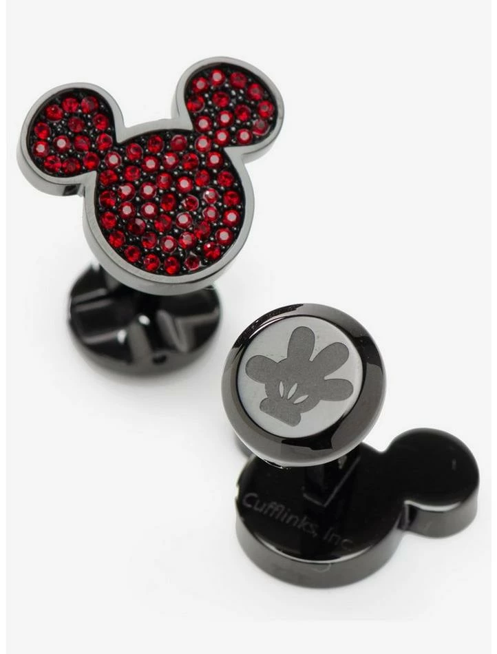Buy β¨ Disney Mickey Mouse Maroon Crystal Cufflinks π 1 Buy β¨ Disney Mickey Mouse Maroon Crystal Cufflinks π