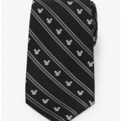 Brand new ⭐ Disney Mickey Mouse Stripe Black Tie ✔️