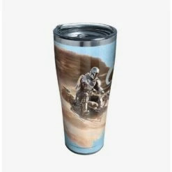 Best reviews of 🎁 Star Wars The Mandalorian Desert Ride 30oz Stainless Steel Tumbler With Lid 🎁