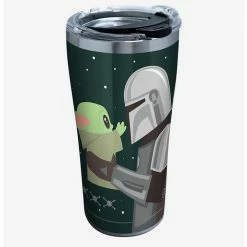 Deals 🌟 Star Wars The Mandalorian Geo Pop Moment 20oz Stainless Steel Tumbler With Lid 🔥