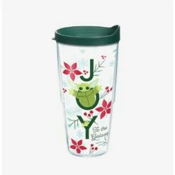 Brand new ✔️ Star Wars The Mandalorian Joy 24oz Classic Tumbler With Lid 💯