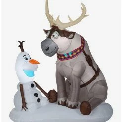 Cheap 🎉 Disney Frozen Olaf and Sven LED Airblown 🎉