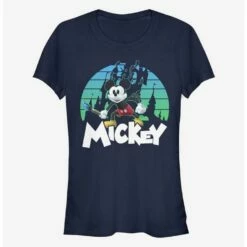 Budget 🛒 Disney Epic Mickey Retro Sunset Girls T-Shirt 🌟