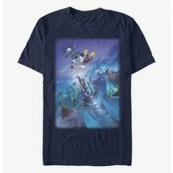 Best deal 👏 Disney Epic Mickey Flying By Poster T-Shirt 😉
