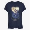 Budget 🔔 Disney Kingdom Hearts Poster Logo Girls T-Shirt 😍