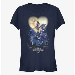 Budget 🔔 Disney Kingdom Hearts Poster Logo Girls T-Shirt 😍