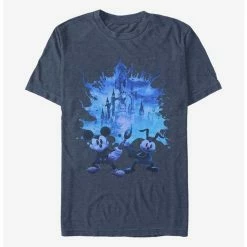 Coupon ✔️ Disney Epic Mickey Tonal Splash Poster Cutout T-Shirt ⌛