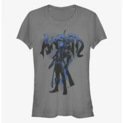 Hot Sale ⌛ Disney Kingdom Hearts Ansem Blue 💯 Girls T-Shirt ⭐