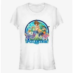 Deals 🤩 Disney Kingdom Hearts Atlantica World 🌟 Girls T-Shirt ✨