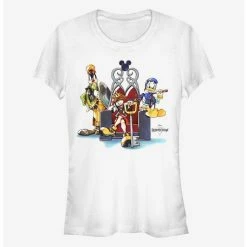 New ✨ Disney Kingdom Hearts In Chair 🎁 Girls T-Shirt 🎁