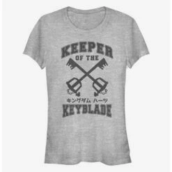 New 😉 Disney Kingdom Hearts Keyblade Keeper Girls T-Shirt 👏