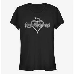 Cheapest 👏 Disney Kingdom Hearts Kingdom Logo Girls T-Shirt 💯 -Dressup Outfits Shop 14837814 hi
