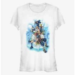 Cheapest ❤️ Disney Kingdom Hearts Sky Group ⭐ Girls T-Shirt 🥰