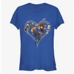 Best Pirce ❤️ Disney Kingdom Hearts Sora Goofy Donald Girls T-Shirt ✨